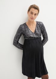 Těhotenské/kojicí šaty s lesklým efektem, bpc bonprix collection