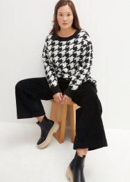 Pletený svetr s kulatým výstřihem, bpc bonprix collection