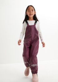 Dětské termo kalhoty, do deště, s laclem, bpc bonprix collection
