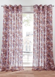Záclona s recyklovaným polyesterem a potiskem (1 ks), bpc living bonprix collection