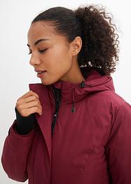 Premium outdoorová termo parka s recyklovaným prachovým peřím, uvnitř prošívaná, bonprix PREMIUM
