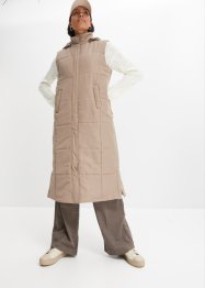 Prošívaná vesta v maxi délce, z recyklovaného polyesteru, bpc bonprix collection