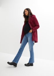 Těhotenská dlouhá bunda s hebounkou, flísovou podšívkou, bpc bonprix collection
