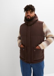 Prošívaná vesta s odnímatelnou kapucí, z recyklovaného polyesteru, bpc bonprix collection