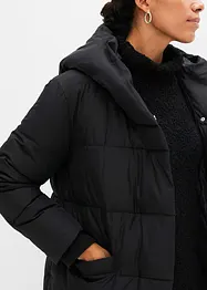 Prošívaný oversize kabát, bonprix