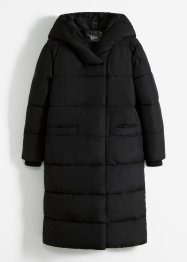 Vatovaný oversize kabát s kapucí, z recyklovaného polyesteru, bpc bonprix collection