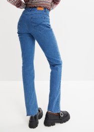 Strečové džíny s nezačištěnými lemy, Straight, John Baner JEANSWEAR