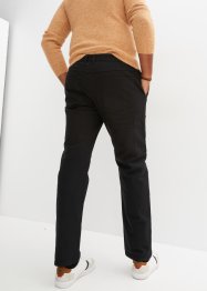 Strečové termo kalhoty s našitými kapsami Regular Fit Straight, bpc bonprix collection