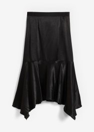 Asymetrická saténová sukně, bpc selection