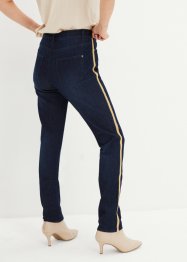 Strečové džíny s lurexovými proužky, bpc selection