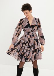 Šifonové šaty s kašmírovým vzorem, bpc selection