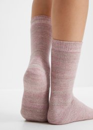 Termo ponožky (4 páry v balení) s barevným melírem, bpc bonprix collection