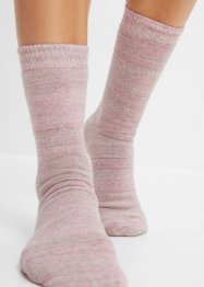 Termo ponožky (4 páry v balení) s barevným melírem, bpc bonprix collection