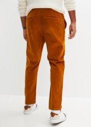 Manšestrové kalhoty bez zapínání ve zkrácené délce Regular Fit Straight, RAINBOW