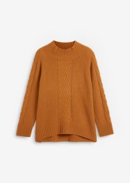 Oversize vlněný svetr s podílem Good Cashmere Standard®, bonprix PREMIUM