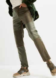Kalhoty z umělé kůže s barvením Color-Blocking, RAINBOW