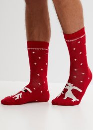 Termo ponožky (3 páry) z měkkého froté materiálu a dárkovým přáním, bpc bonprix collection
