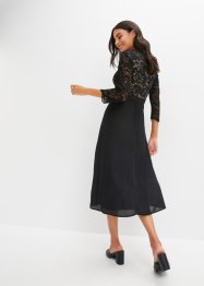 Šifónové šaty s krajkou, BODYFLIRT boutique
