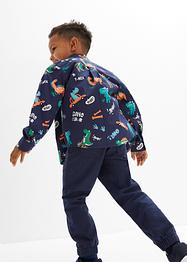 Chlapecká košile Slim Fit s potiskem dinosaurů, dlouhý rukáv, bpc bonprix collection
