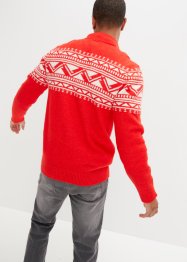 Norský svetr s límečkem na zip, John Baner JEANSWEAR