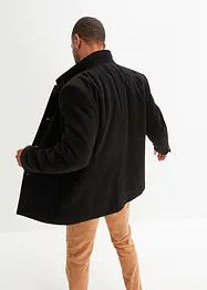 Outdoorová bunda ve vlněném vzhledu s ochranou proti větru, bonprix