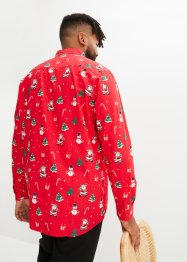 Košile s vánočním motivem, dlouhý rukáv, bpc bonprix collection