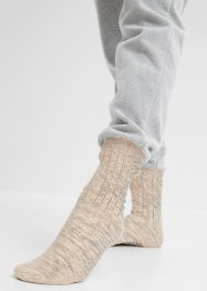 Ponožky na doma s protiskluzovou podrážkou (2 páry v balení), bpc bonprix collection