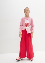Dívčí triko s dlouhým rukávem a vánočním motivem (2 ks v balení), bpc bonprix collection