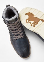 Šněrovací kotníková obuv značky Mustang, Mustang