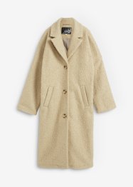 Oversized kabát z buklé, bpc bonprix collection