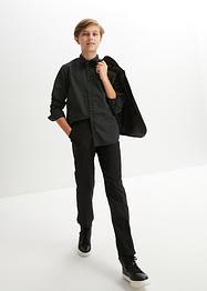 Chlapecká košile s dlouhým rukávem a motýlek (2dílná souprava), Slim Fit, bpc bonprix collection