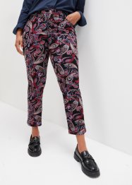 Strečové kalhoty s kašmírovým vzorem, bpc selection