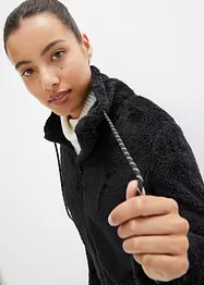 Bunda z medvídkového flísu, bonprix