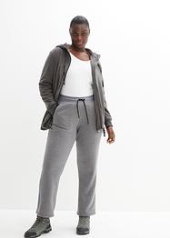 Jeggings termo kalhoty s flísovou podšívkou, široký střih, bpc bonprix collection