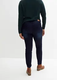 Termo džíny Skinny Mid Waist, bonprix