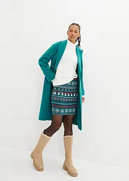 Minisukně s norským vzorem, ze směsi bavlny a elastanu, bonprix