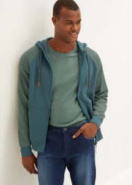 Mikinová bunda s kapucí, s recyklovaným polyesterem, bpc bonprix collection