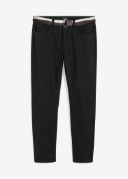 Strečové kalhoty Regular Fit s páskem, Straight, bpc bonprix collection