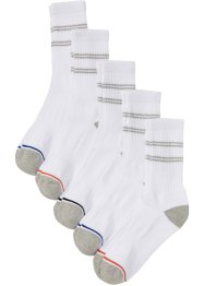 Tenisové ponožky (5 párů) s froté rubem, bpc bonprix collection