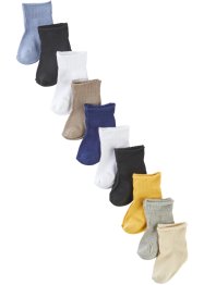 Kojenecké ponožky (10 párů) s organickou bavlnou, bpc bonprix collection