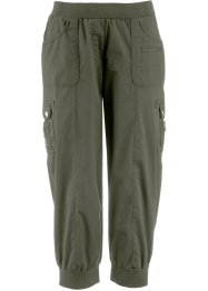 3/4 bavlněné cargo kalhoty, bpc bonprix collection