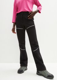 Strečové sofshellové kalhoty s reflexními detaily, nepromokavé, bpc bonprix collection