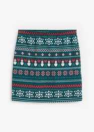 Minisukně s norským vzorem, ze směsi bavlny a elastanu, bonprix