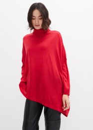 Oversize svetr ve tvaru ponča s asymetrickým střihem, bpc selection