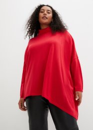Oversize svetr ve tvaru ponča s asymetrickým střihem, bpc selection