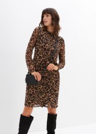 Síťované šaty s leopardím potiskem, bpc selection