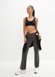 Bavlněné sportovní kalhoty (2 ks v balení) Bootcut, bpc bonprix collection