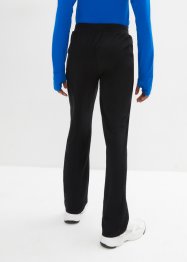 Sportovní kalhoty s organickou bavlnou, Flared, bpc bonprix collection