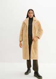 Oversized kabát s límcem s klopami, bpc bonprix collection