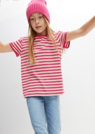 Dívčí tričko s organickou bavlnou (3 ks v balení), bpc bonprix collection